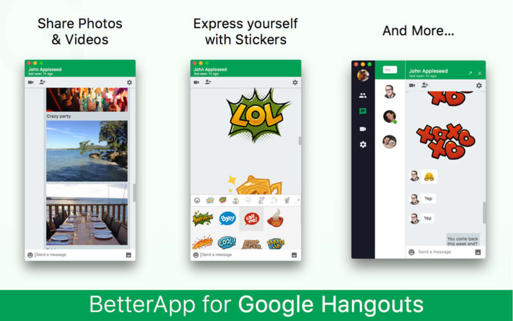 Mac google hangouts desktop app free download